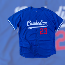 Load image into Gallery viewer, Cambodian Khmer Jersey Blue #23