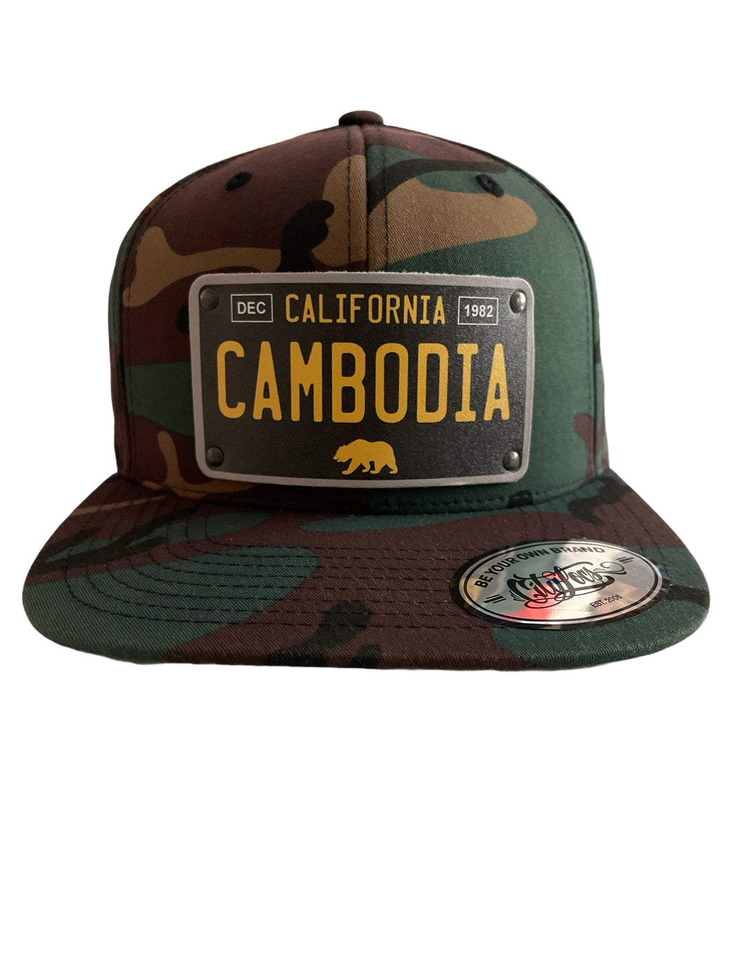 Cambodia Camo Cali Hat